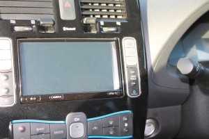 nissan Leaf control screen